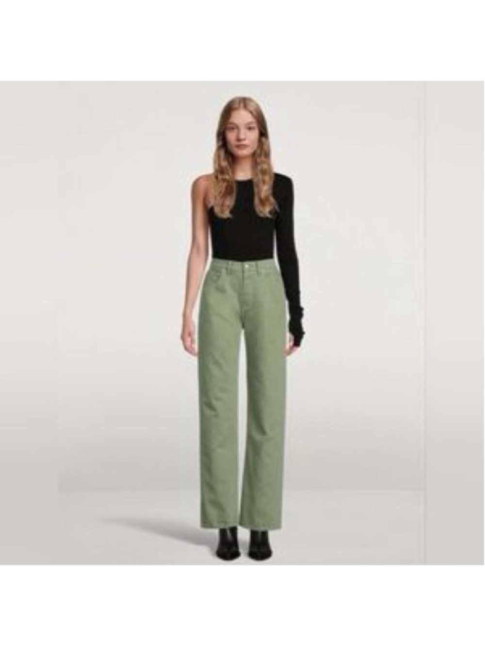 Boyish Ziggy Straight Jeans in Green Mile Size 26